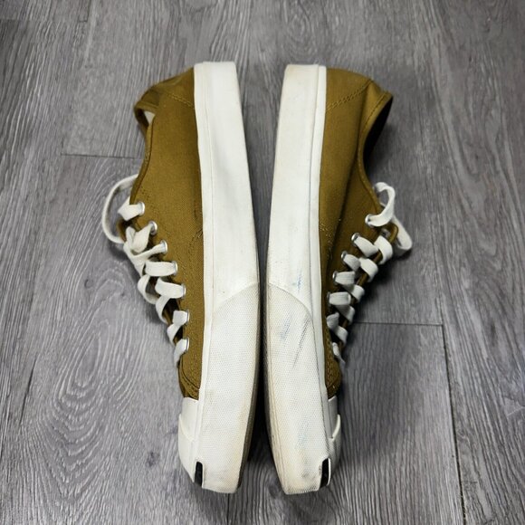 Converse Jack Purcell Low Top Curry Yellow Canvas Sneakers Men’s 11 US (A00466C) - Picture 3 of 10